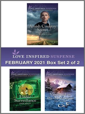 cover image of Harlequin Love Inspired Suspense February 2021--Box Set 2 of 2